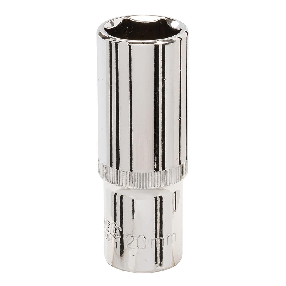 Silverline Deep Socket 1/2" Drive 6pt Metric 20mm