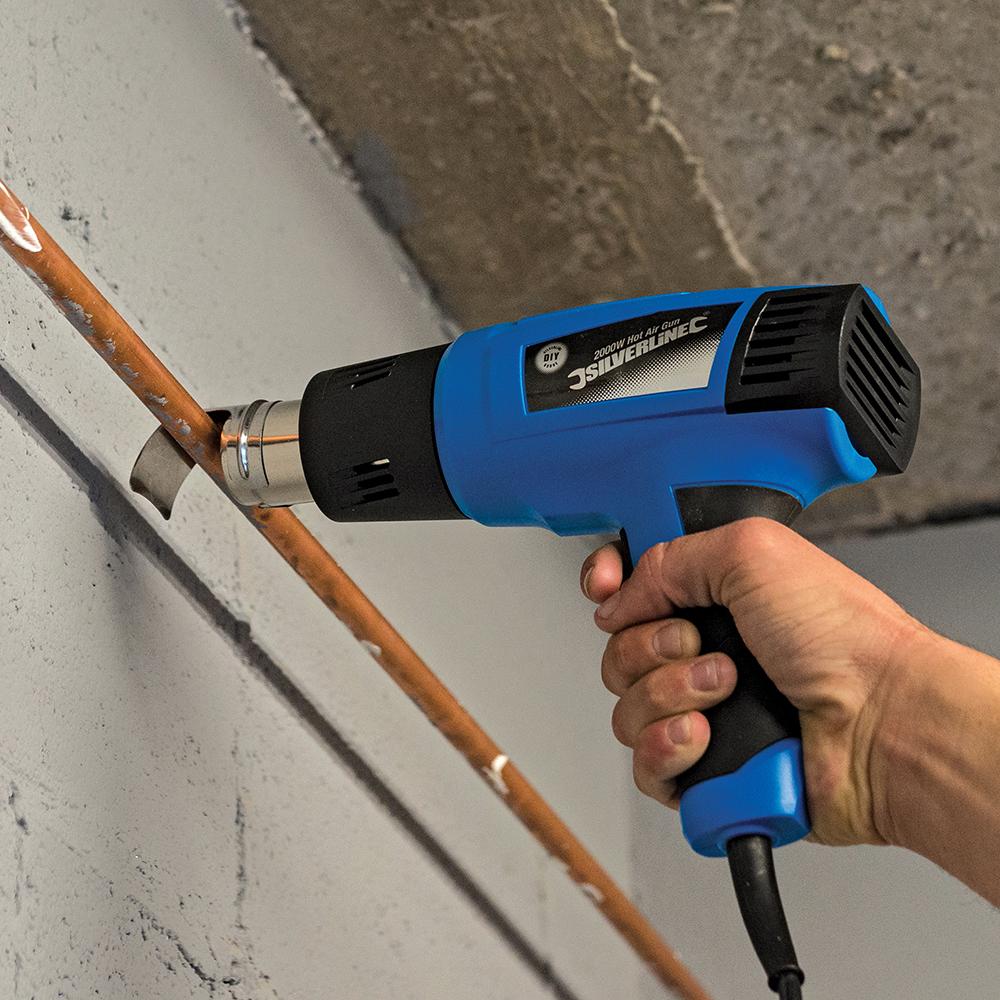Silverline 2000W Heat Gun 550ºC