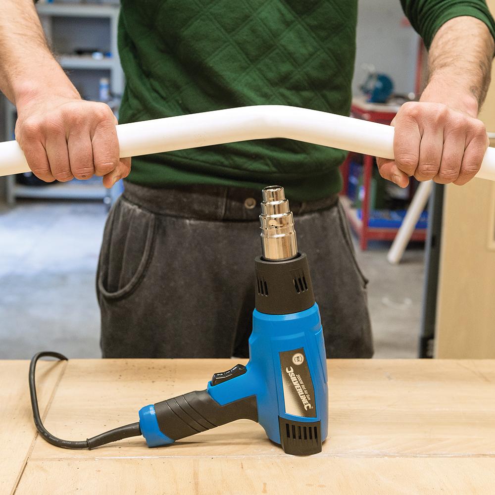 Silverline 2000W Heat Gun 550ºC
