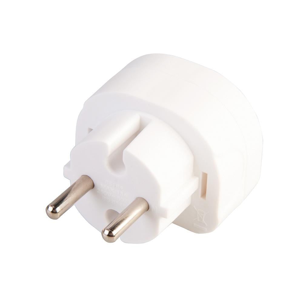 Powermaster UK to EU Travel Adaptor 230V 13A - 230V
