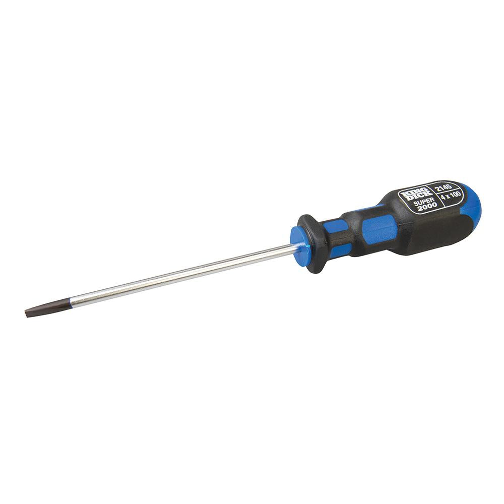King Dick Slotted Electricians Screwdriver 4.0 x 100mm