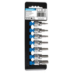 Silverline Hex Bit Set 3/8" Drive 7pce Hex 3 - 10mm