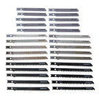 Silverline Jigsaw Blade Set Universal Fitting 30pce 30pce Wood/Metal