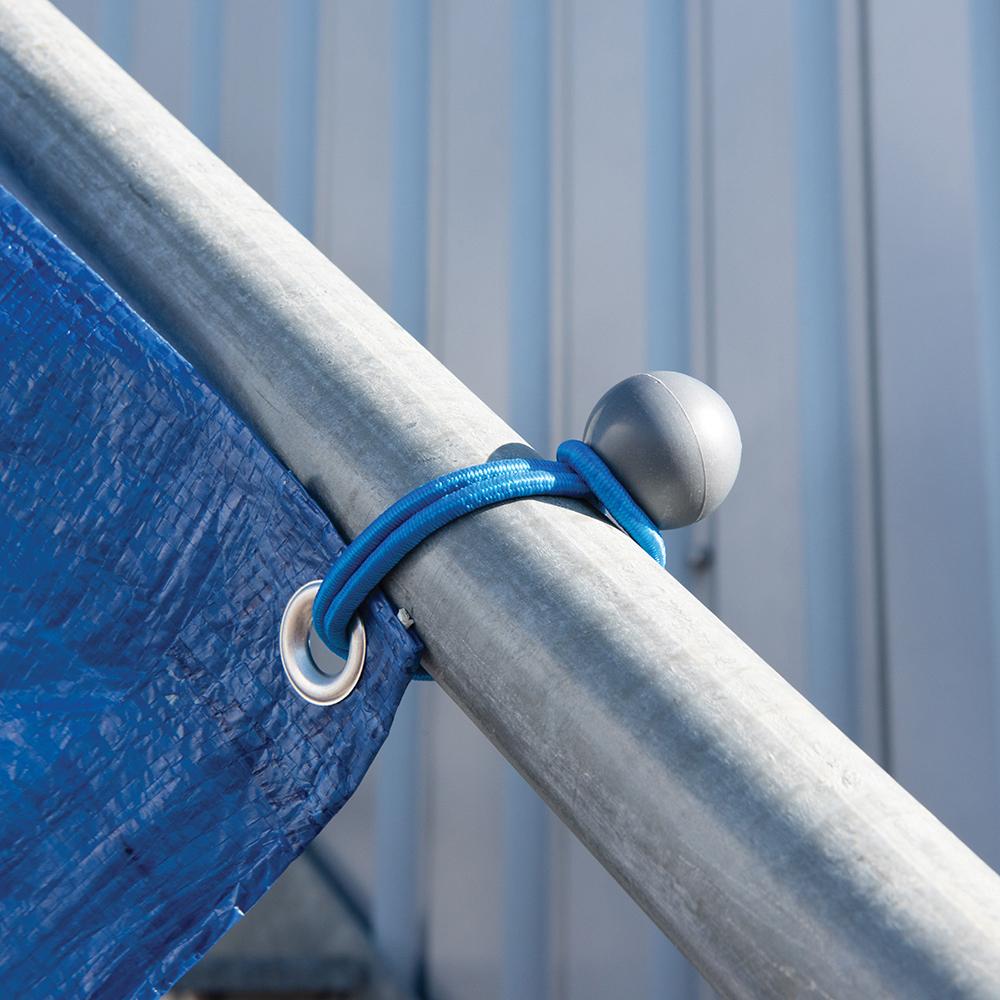 Silverline Tarpaulin Ball Bungees 10pk 175mm