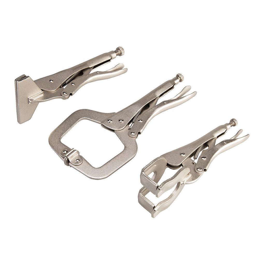 Silverline Welding Clamp Set 3pce