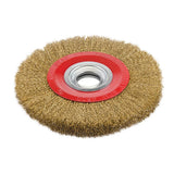 Silverline Brassed Steel Wire Wheel 200 x 32mm