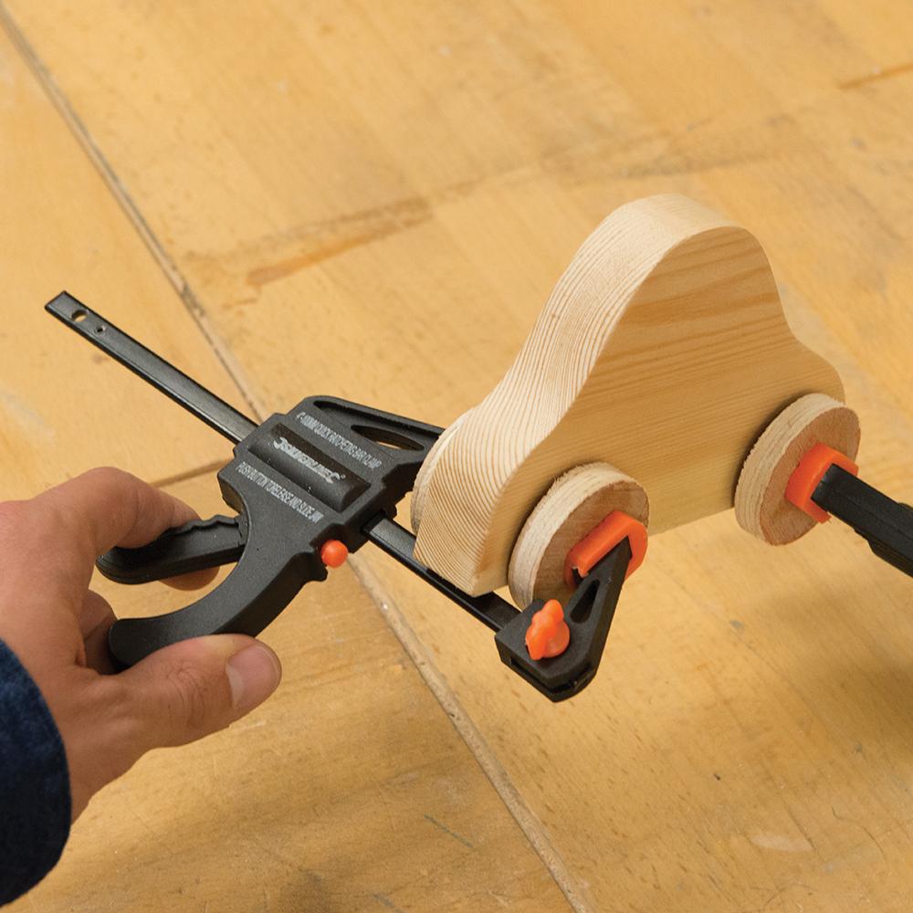Silverline Mini Clamps 2pk 100mm