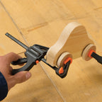 Silverline Mini Clamps 2pk 100mm