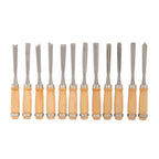 Silverline Wood Carving Set 12pce 200mm