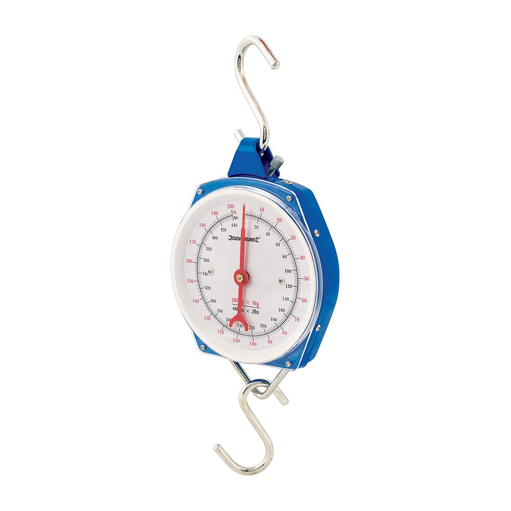 Silverline Hanging Scales Heavy Duty 200kg