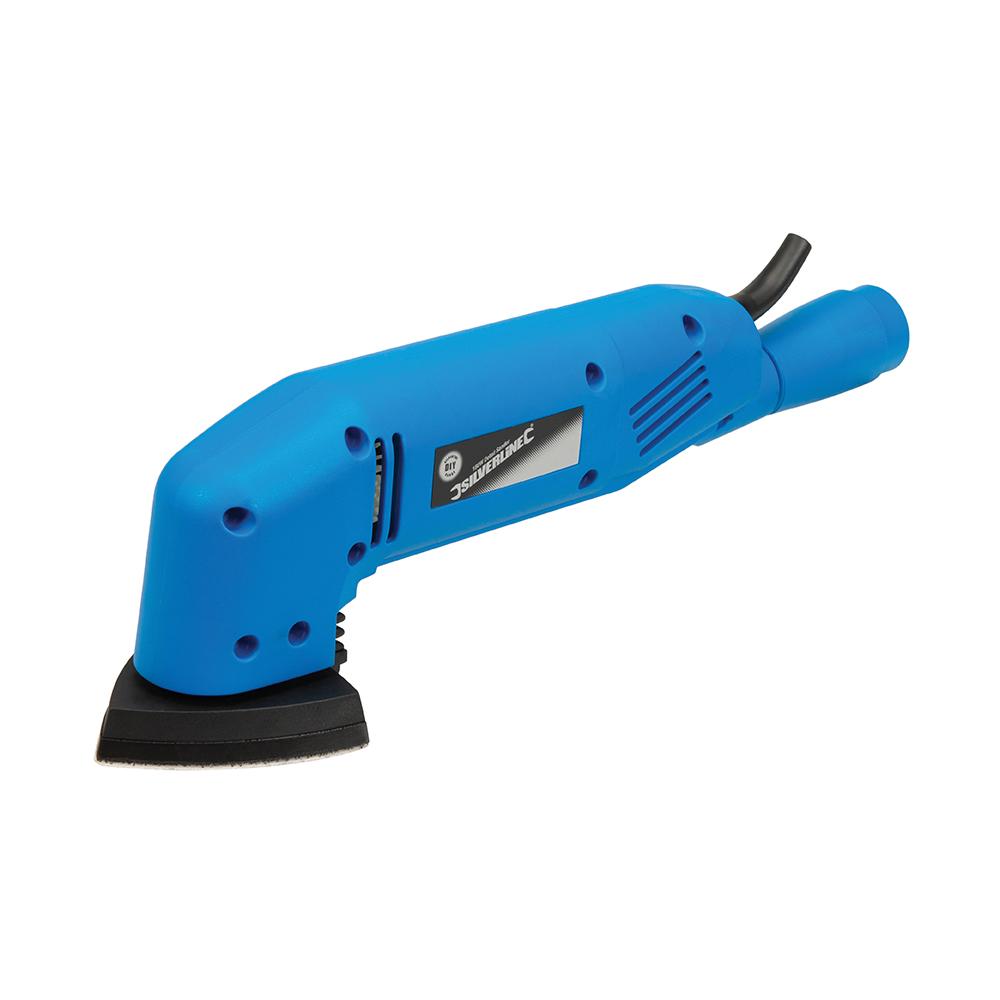 Silverline 180W Detail Sander 90mm 90mm