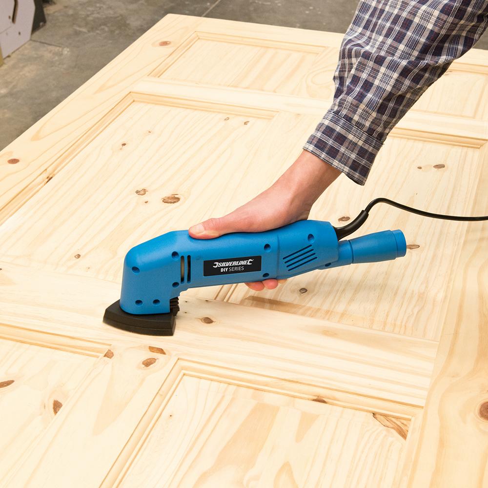 Silverline 180W Detail Sander 90mm