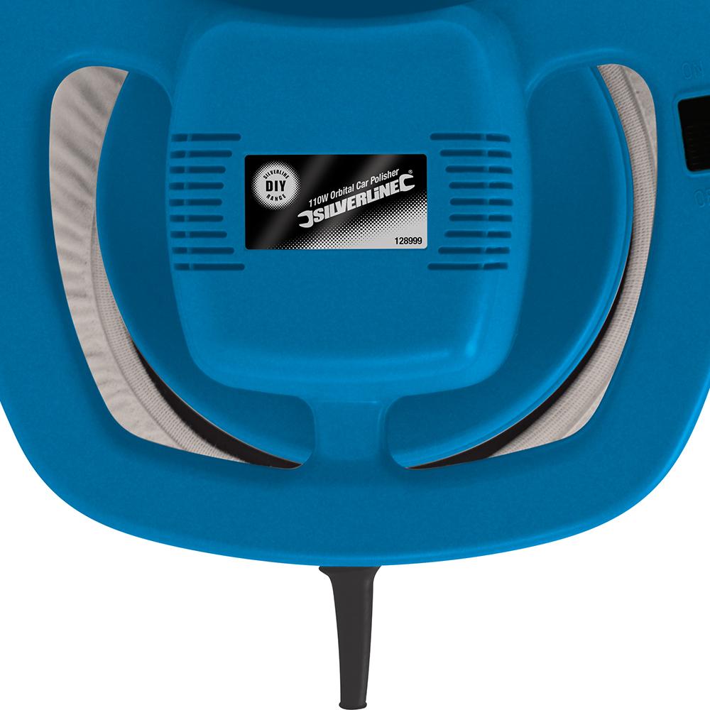 Silverline 110W Orbital Car Polisher 240mm