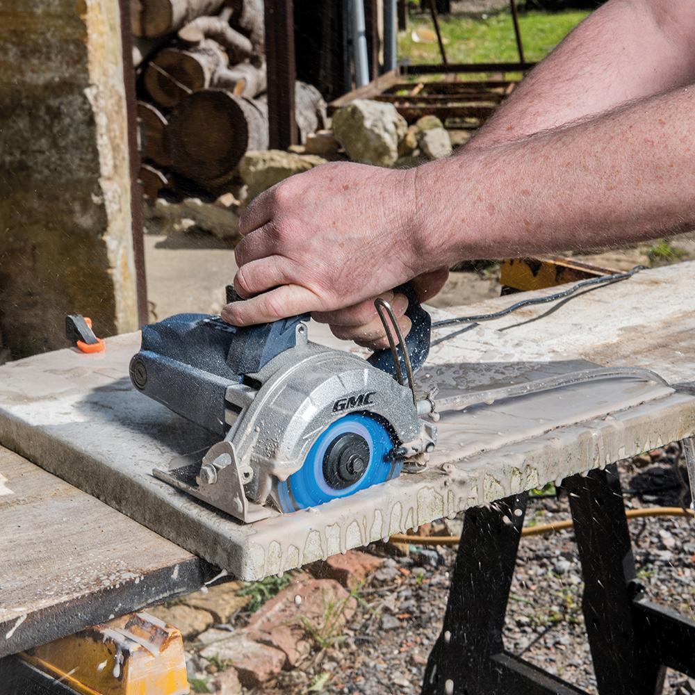 GMC 1250W Wet Stone Cutter 110mm GMC1250