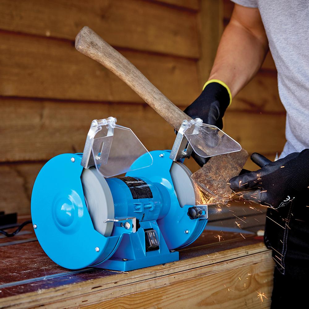 Silverline 150W Bench Grinder 150mm