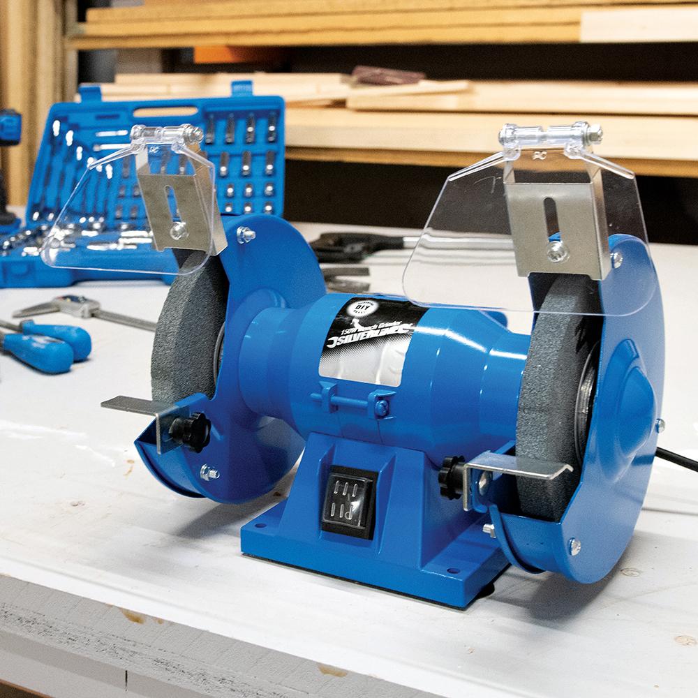 Silverline 150W Bench Grinder 150mm