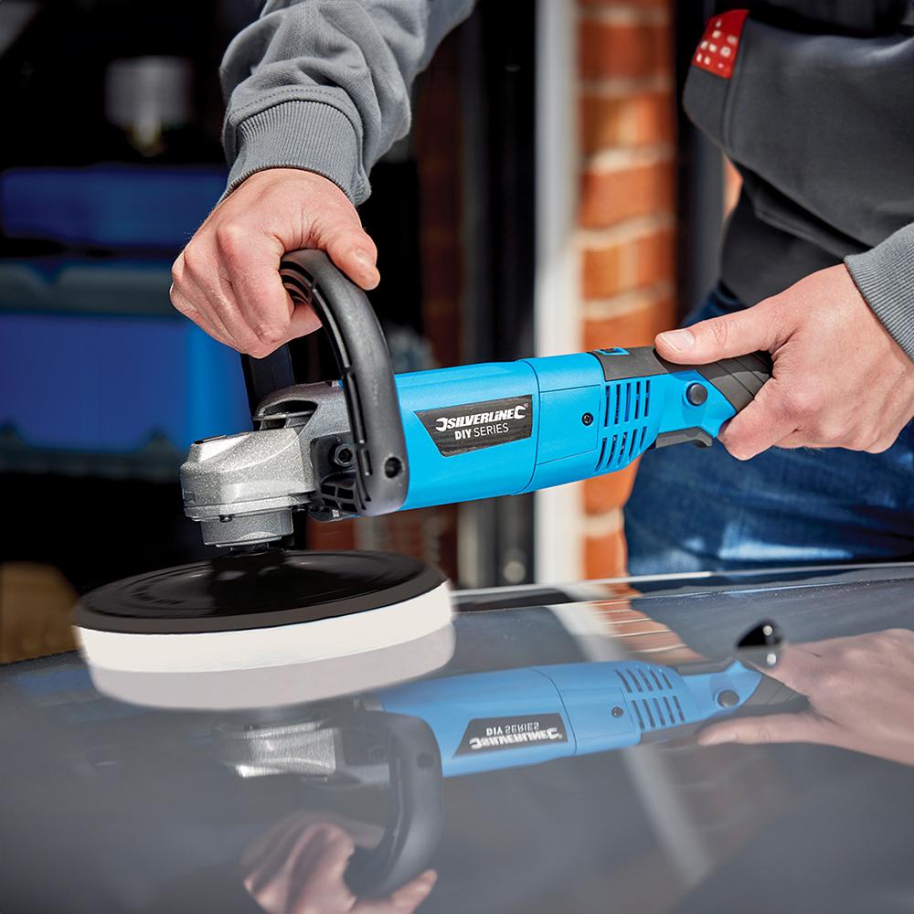 Silverline 1200W Sander Polisher 180mm