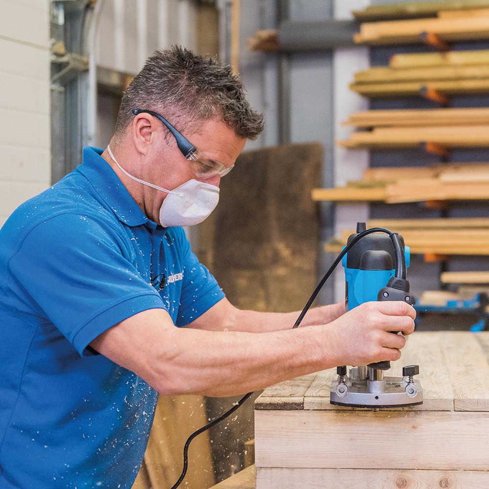 Silverline 1500W Plunge Router 1/2"