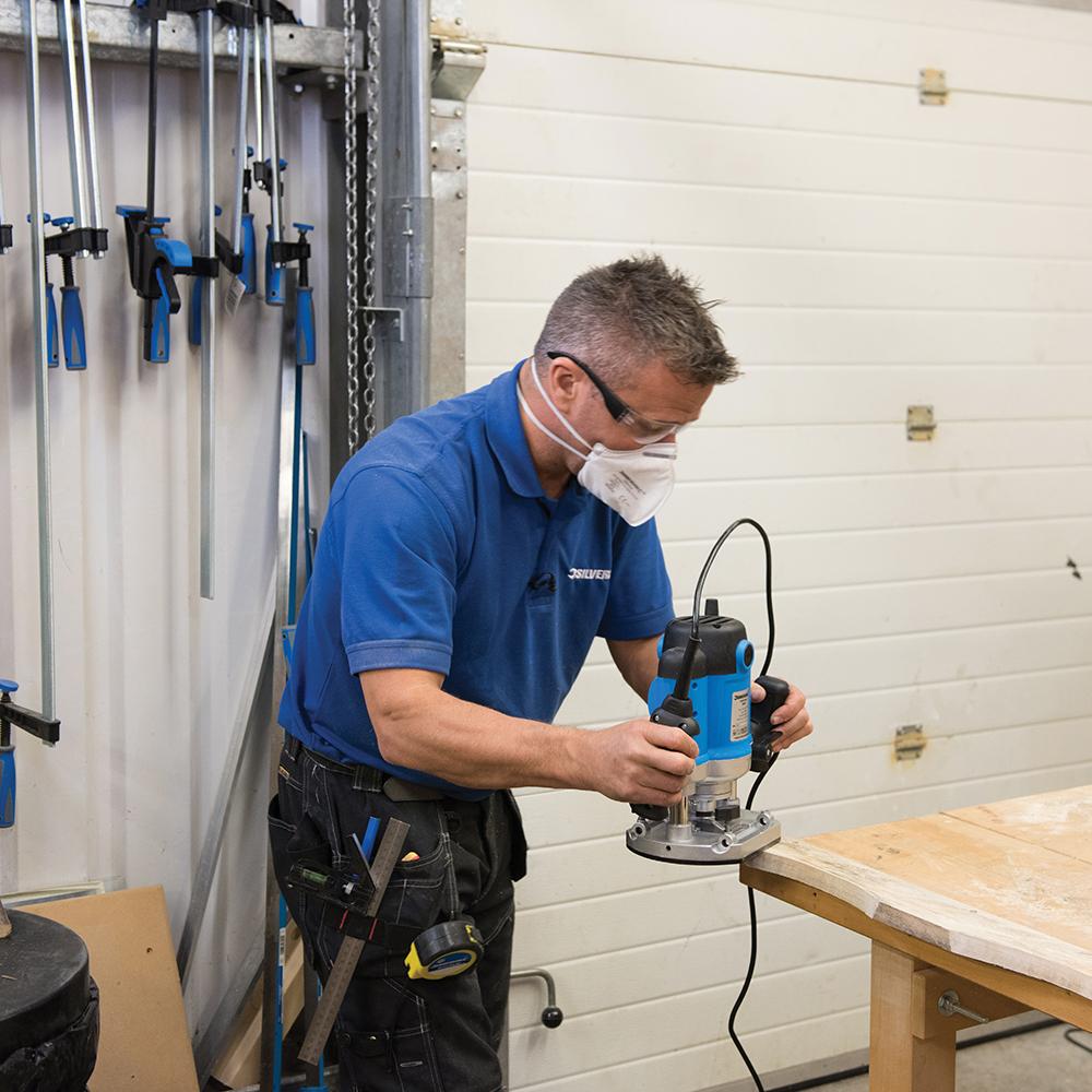 Silverline 1500W Plunge Router 1/2"