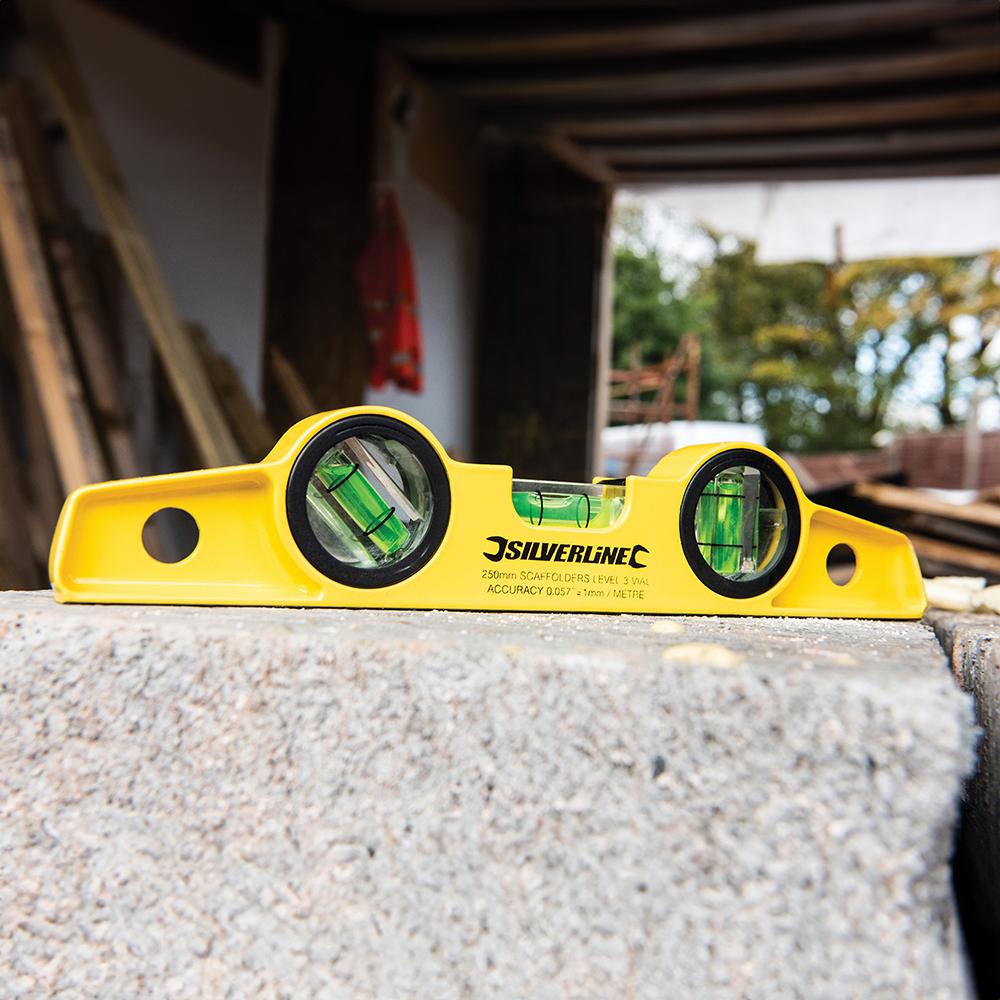 Silverline Magnetic Scaffolders Level 250mm