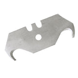 Silverline Hooked Utility Blades 10pk 0.6mm