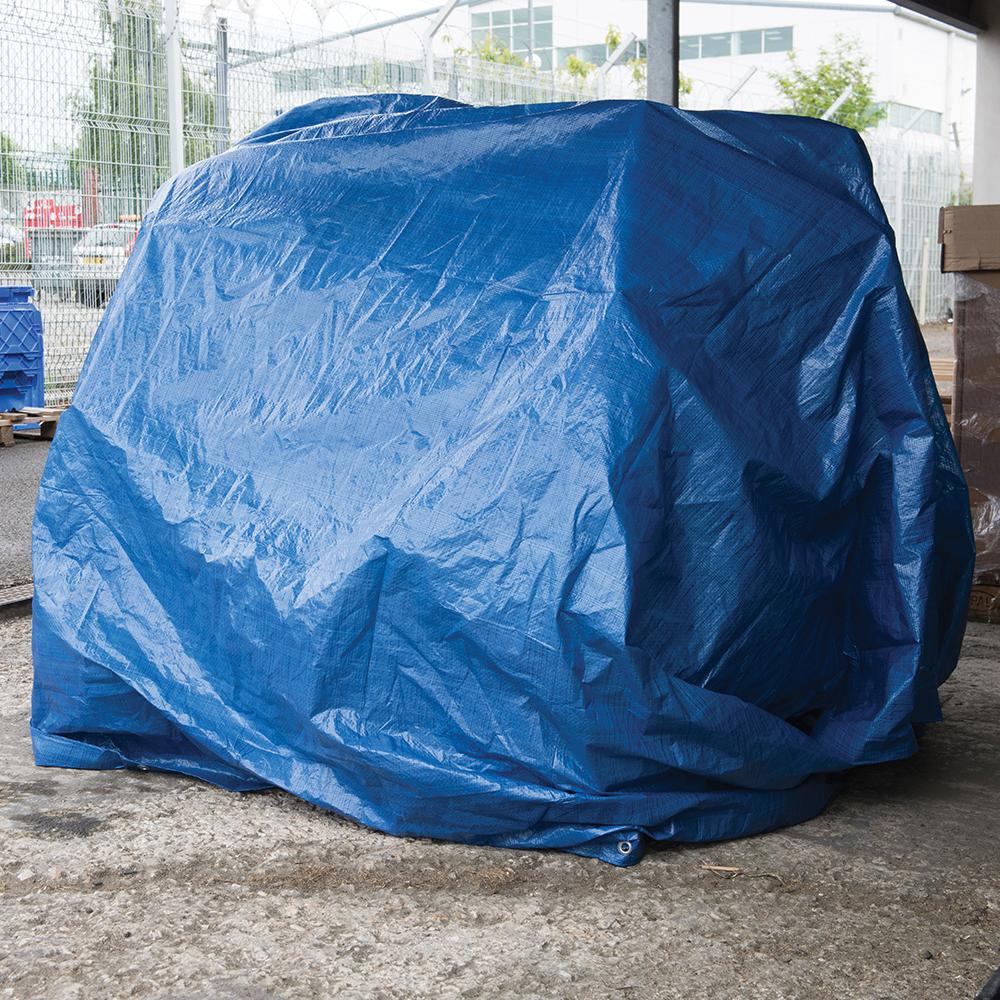 Silverline Tarpaulin Cut 3.6 x 4.8m / Actual 3.45 x 4.7m