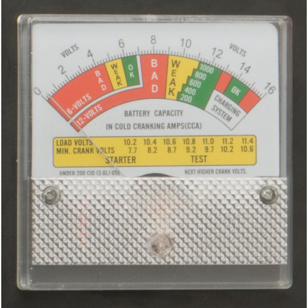 Silverline Battery & Charging System Tester 6V & 12V