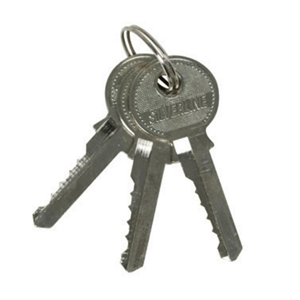 Silverline Stainless Steel Disc Padlock 70mm