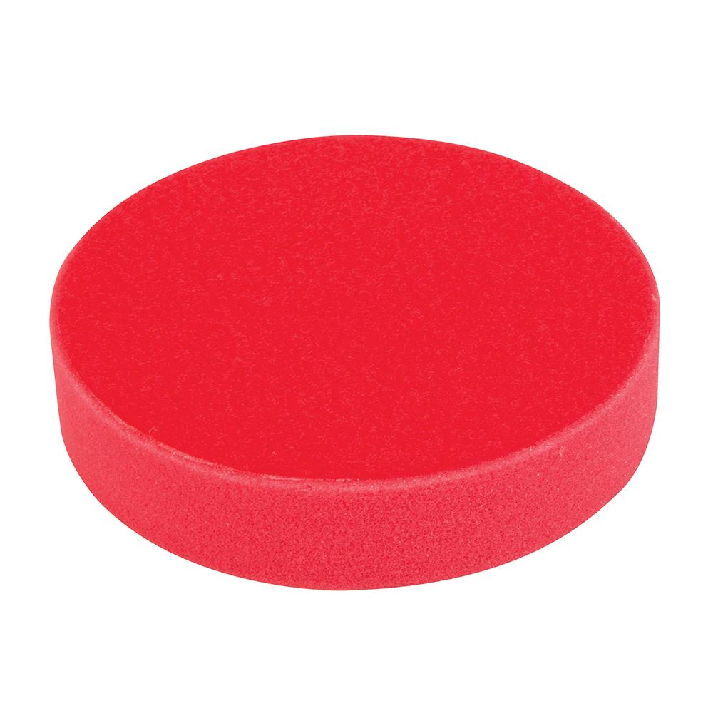 Silverline Hook & Loop Polishing Foam Head 180mm Ultra-Soft Red