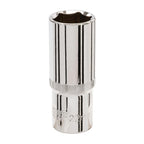 Silverline Deep Socket 1/2" Drive 6pt Metric