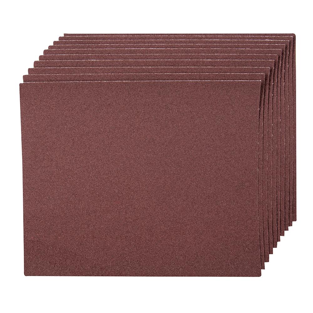 Silverline Emery Cloth Sheets 10pk 120 Grit
