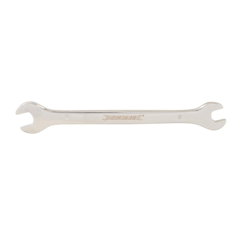 Silverline Open-Ended Spanner 8 x 9mm