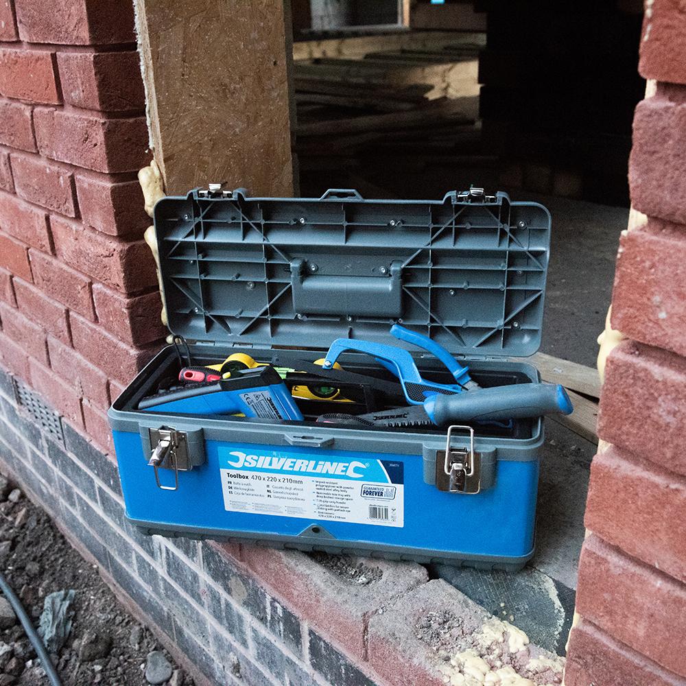 Silverline Toolbox 470 x 220 x 210mm
