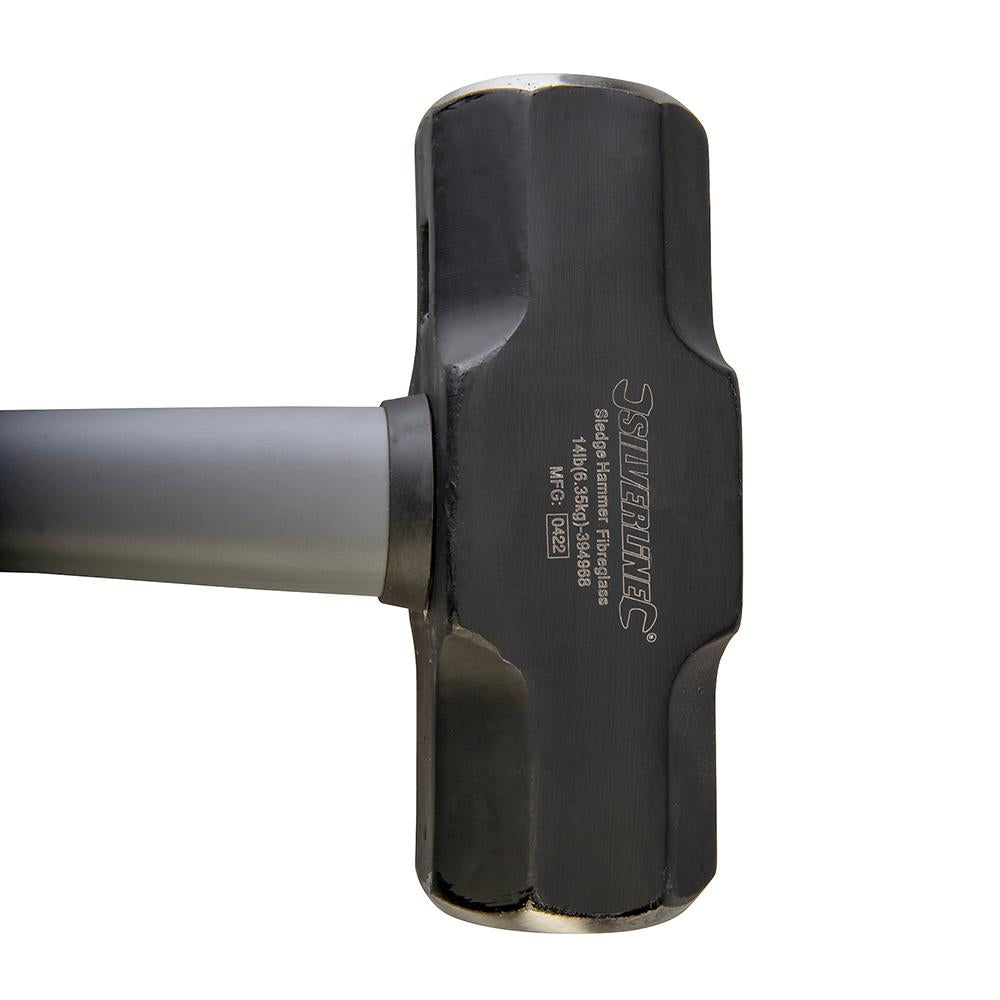 Silverline Sledge Hammer Fibreglass 14lb (6.35kg)