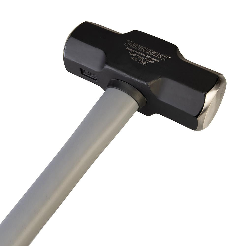Silverline Sledge Hammer Fibreglass 14lb (6.35kg)