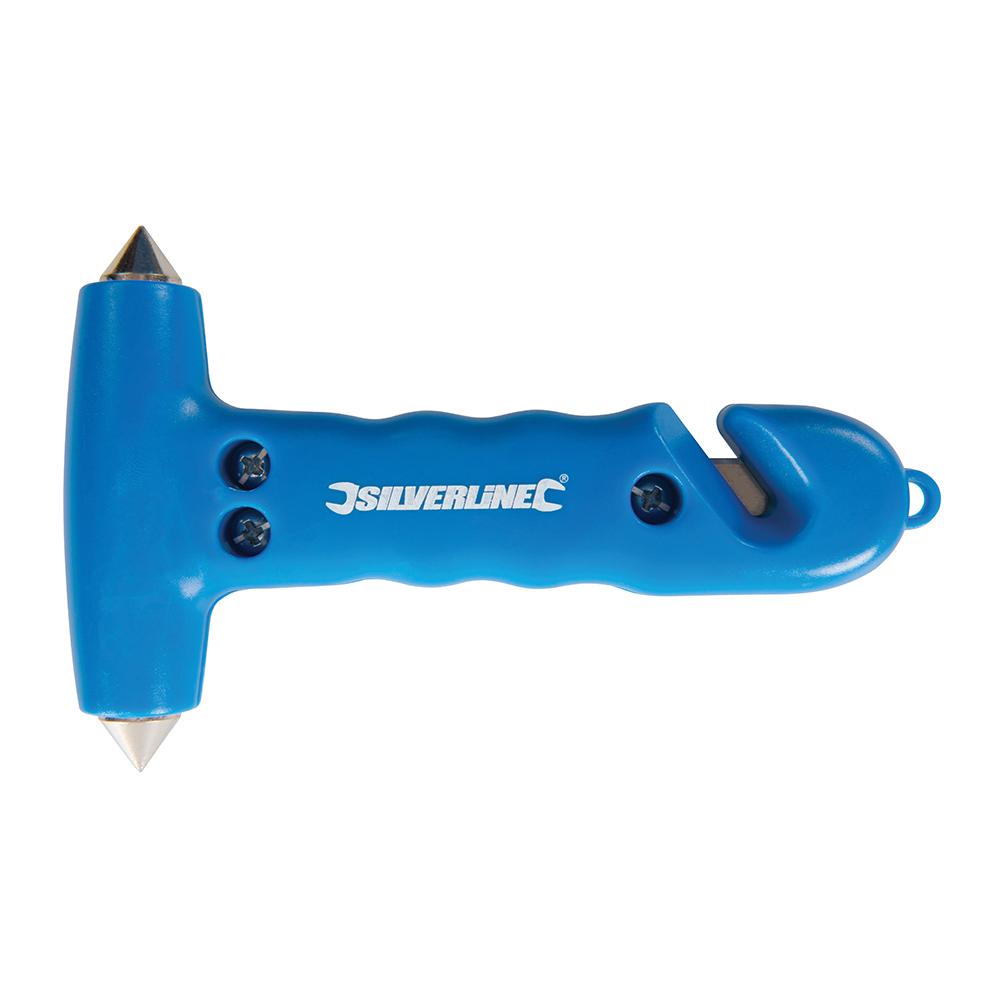 Silverline Emergency Hammer & Belt Cutter 150mm