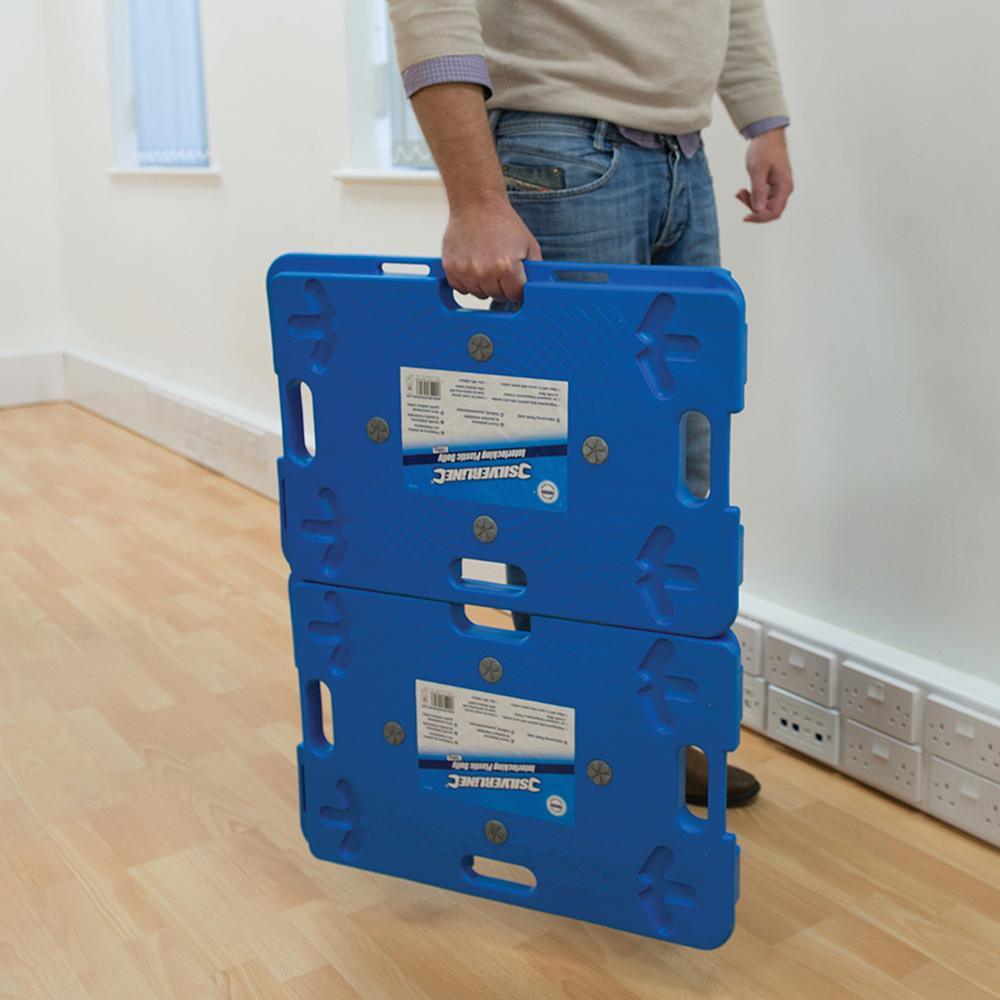 Silverline Interlocking Plastic Dolly 100kg