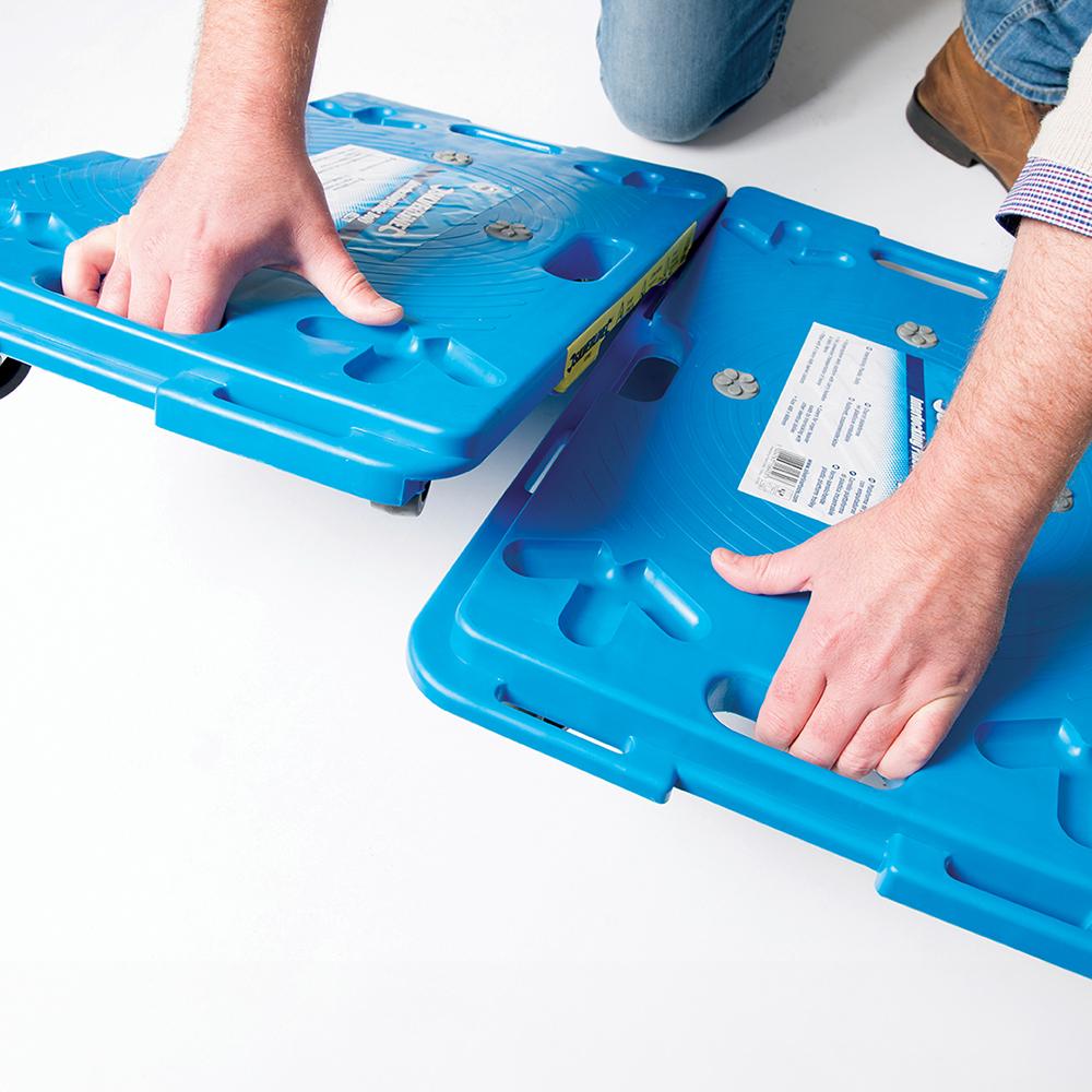Silverline Interlocking Plastic Dolly 100kg