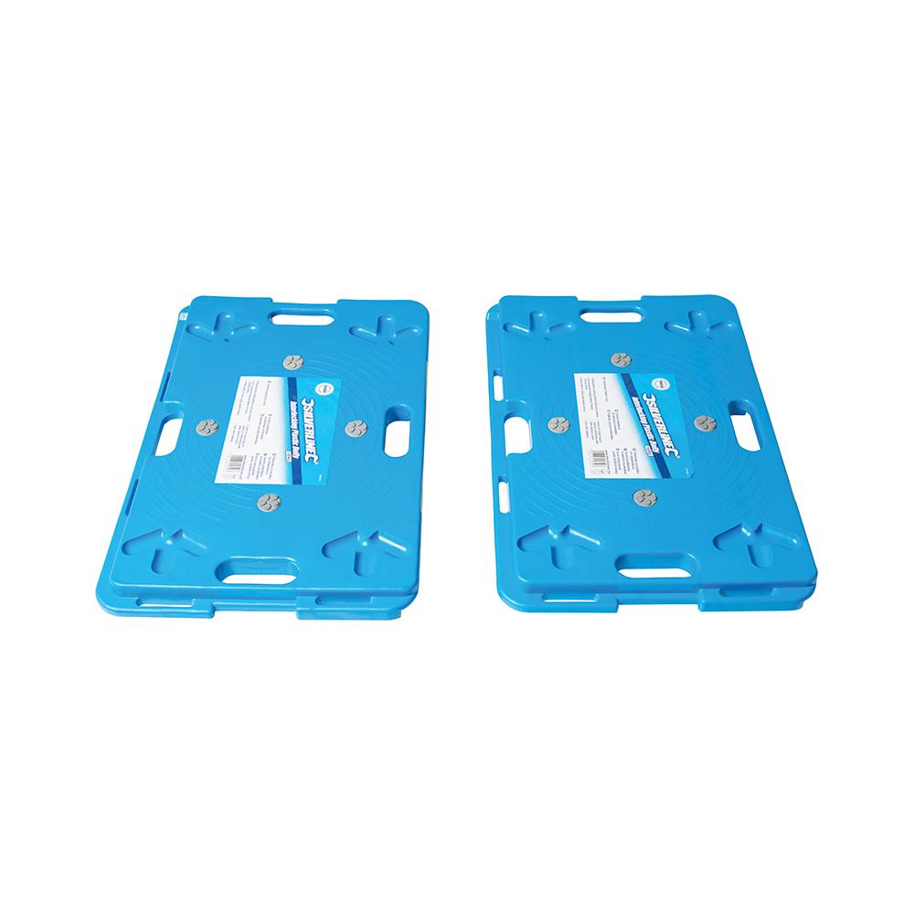 Silverline Interlocking Plastic Dolly 100kg