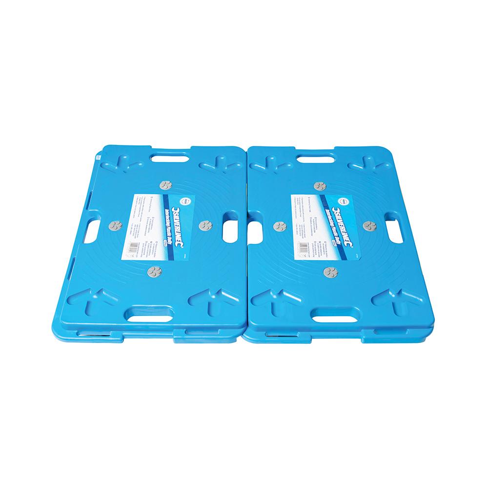 Silverline Interlocking Plastic Dolly 100kg