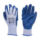 Silverline Latex Builders Gloves L9