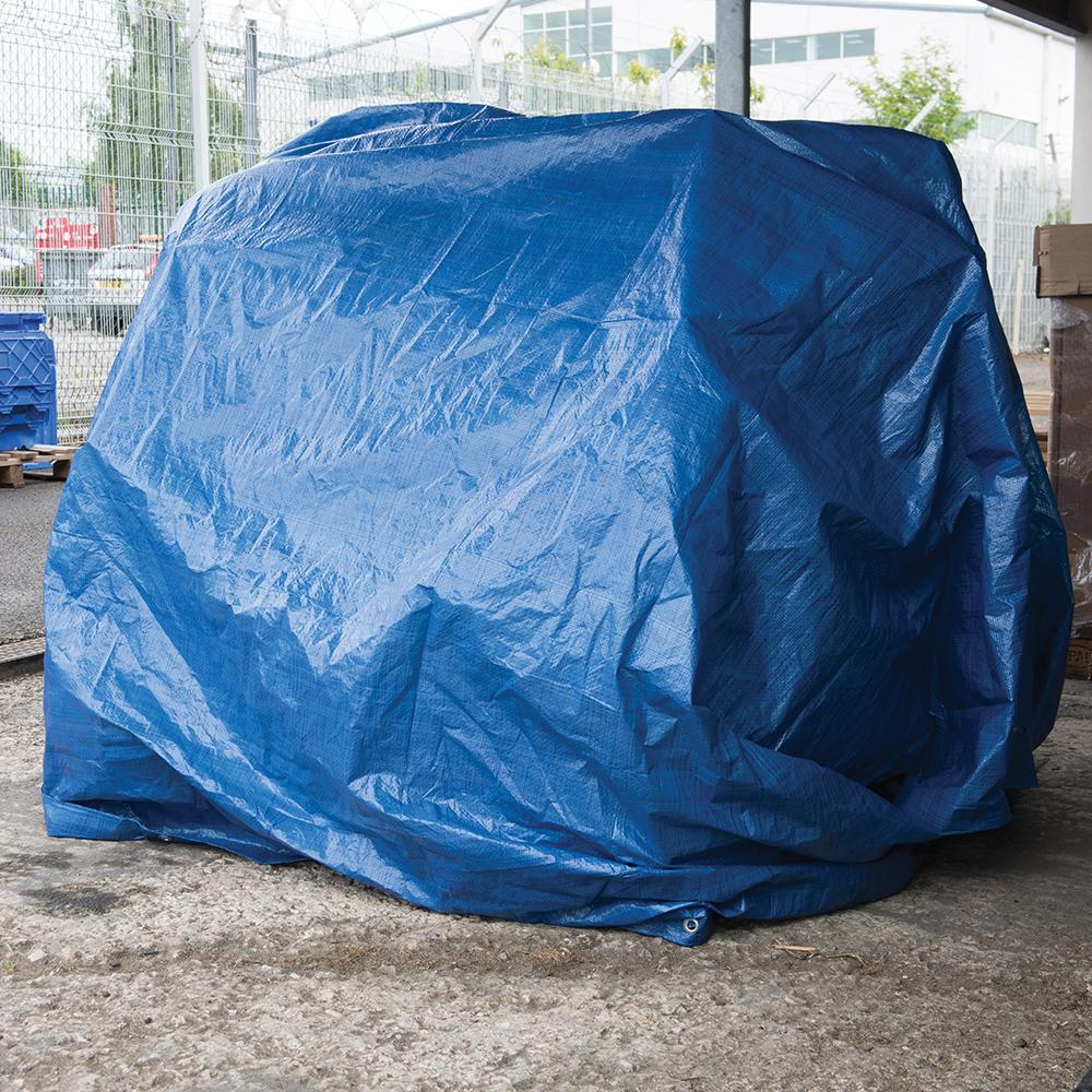 Silverline Tarpaulin Cut 3 x 3.6m / Actual 2.9 x 3.45m