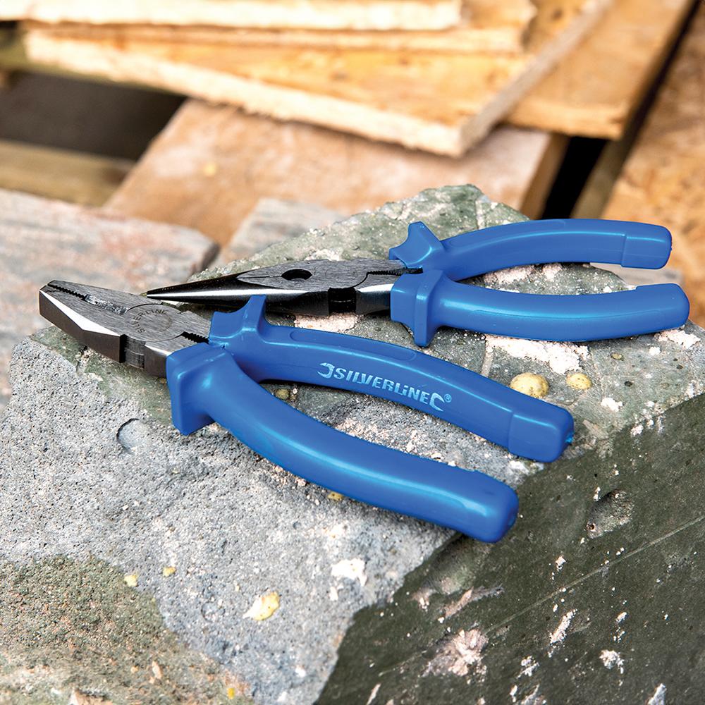 Silverline Pliers Set 3pce 160mm