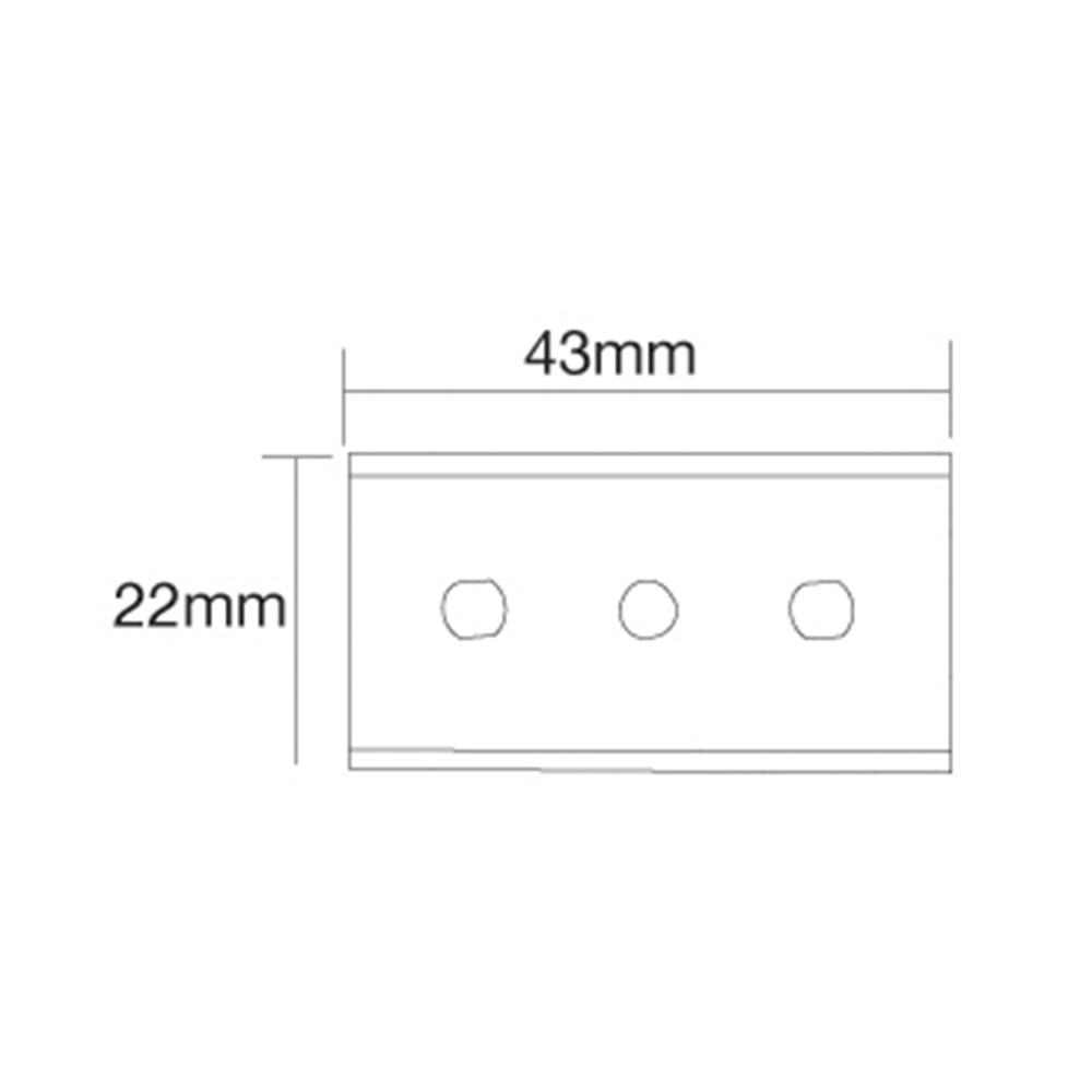 Silverline Double-Sided Scraper Blades 10pk 0.2mm