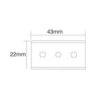 Silverline Double-Sided Scraper Blades 10pk 0.2mm