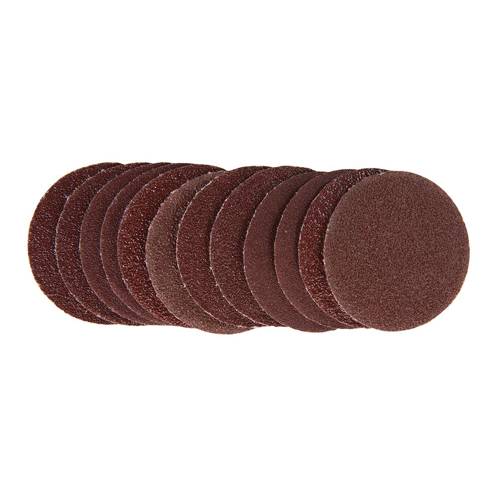 Silverline Hook and Loop Sanding Discs 50mm 60pk 20 x 60, 20 x 80, 20 x 120G