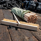 Silverline Wooden Broom Handles 4' x 1-1/8" Dia 50pce
