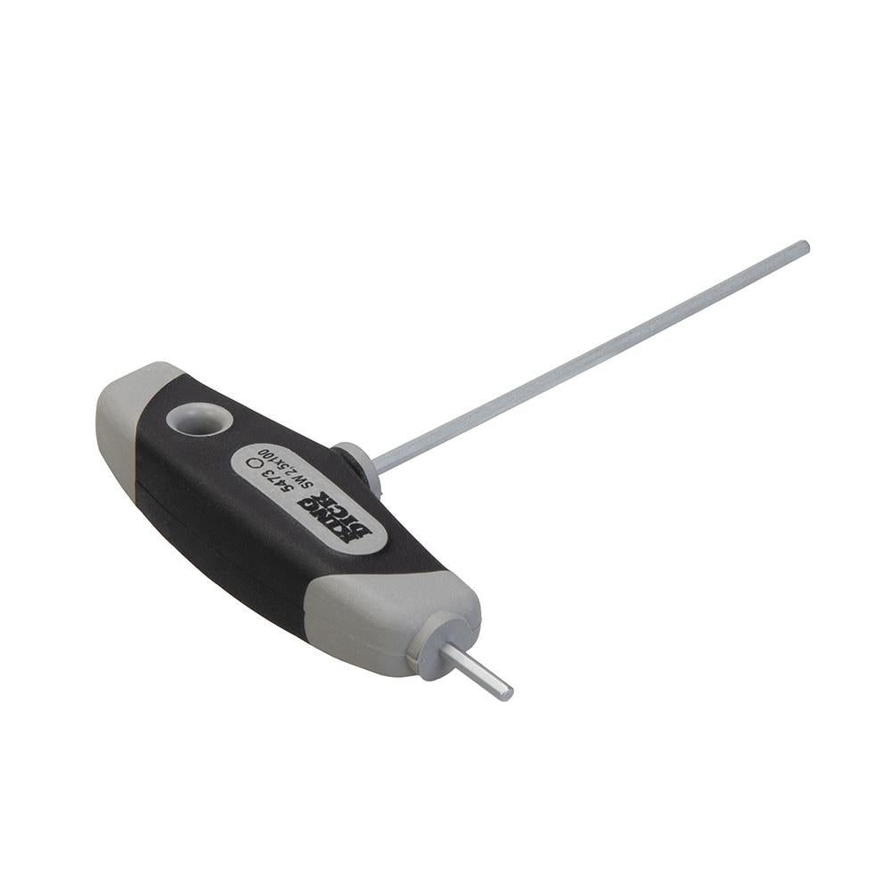 King Dick Tools T-Handle Hex Wrench Metric 2.5mm