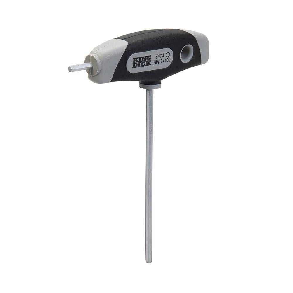 King Dick Tools T-Handle Hex Wrench Metric 3mm