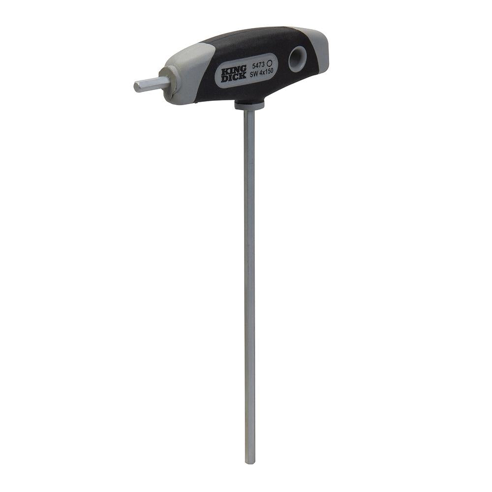 King Dick Tools T-Handle Hex Wrench Metric 4mm
